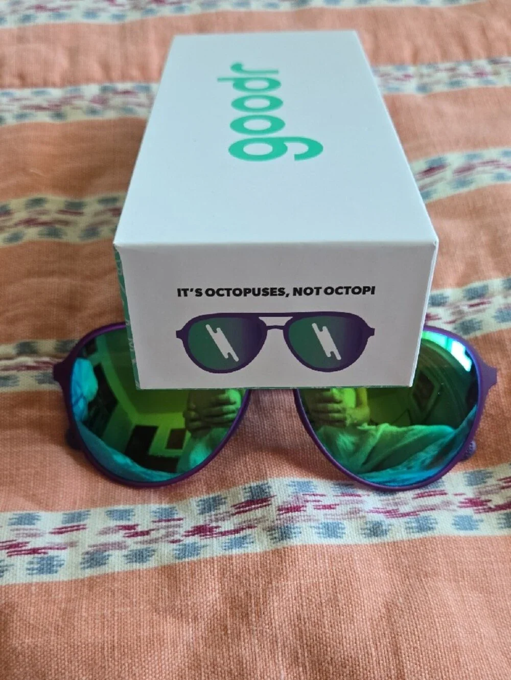 Goodr Mach G Its Octopuses Not Octopi Sunglasses